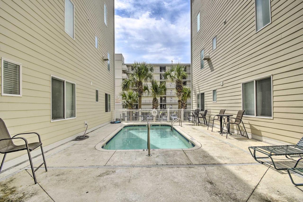Roomy North Myrtle Beach Condo, Walk To Beach Exteriör bild