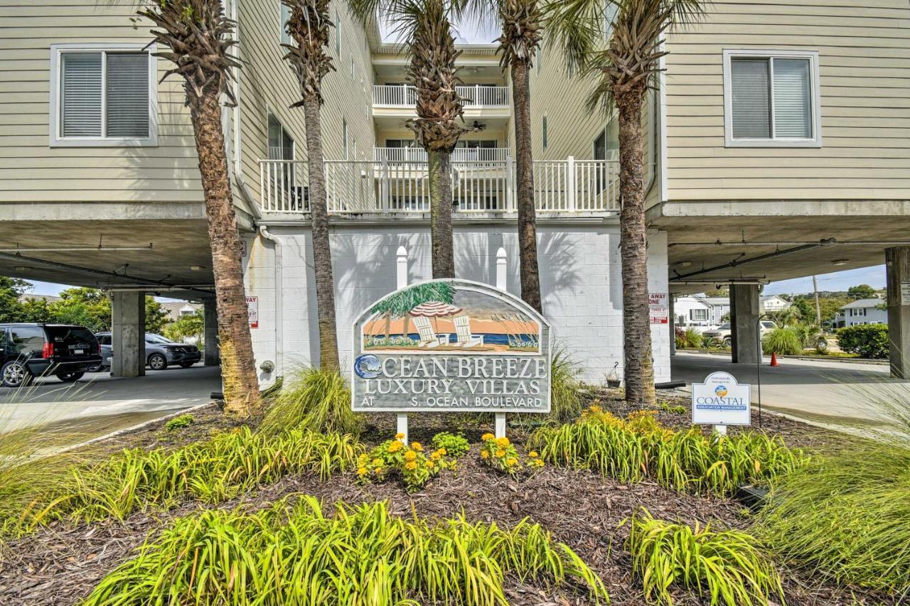 Roomy North Myrtle Beach Condo, Walk To Beach Exteriör bild