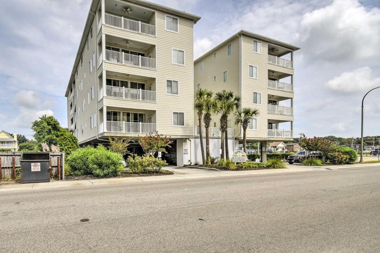 Roomy North Myrtle Beach Condo, Walk To Beach Exteriör bild